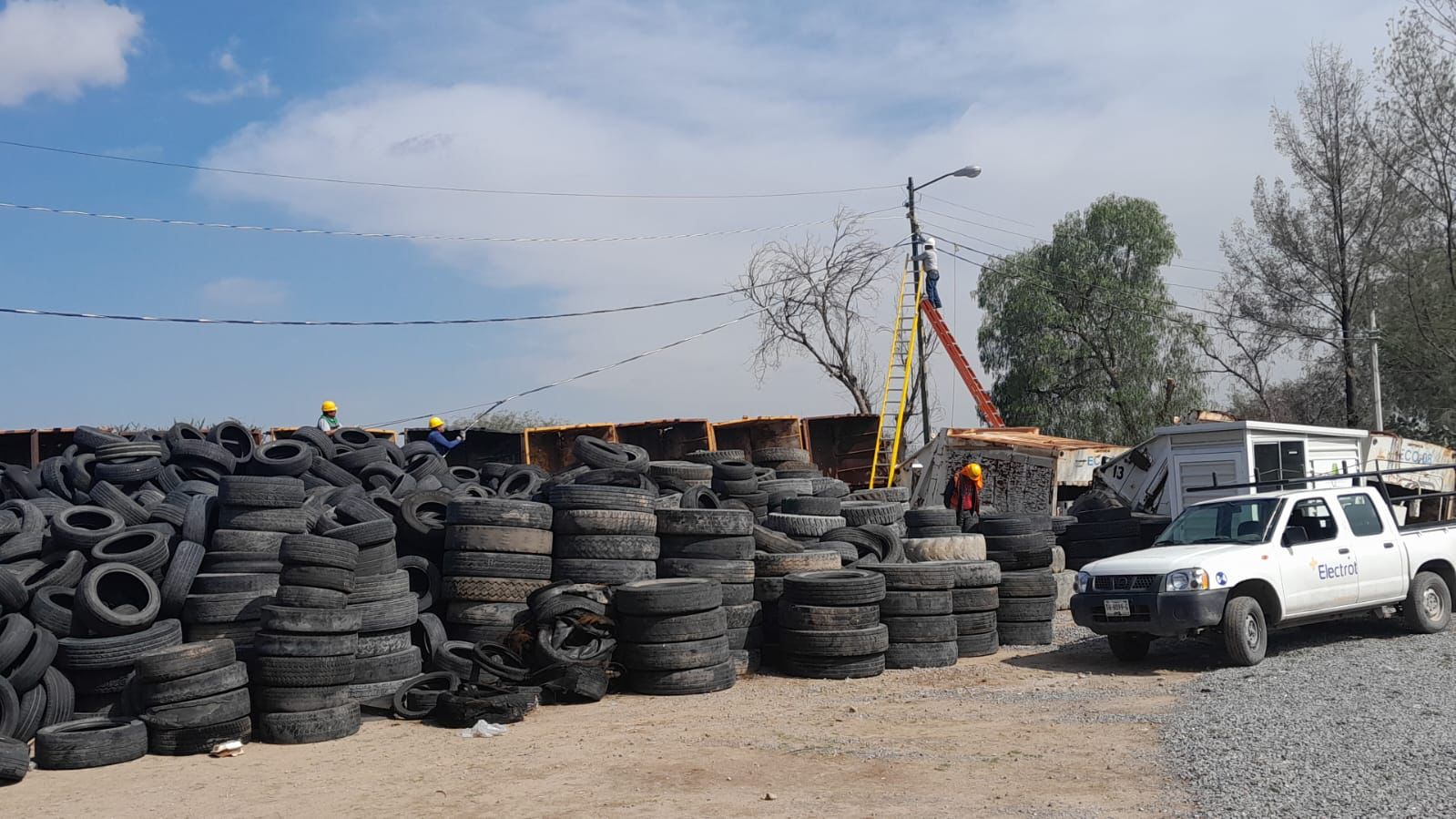 Programa Llantatón del Gobierno de la Capital alcanzó más de 250 toneladas de neumáticos recolectados para disposición final