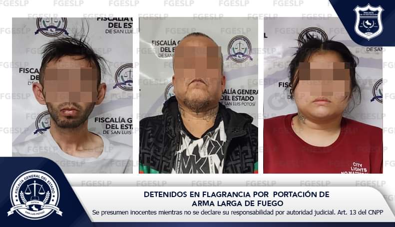 CONFIRMAN CAPTURA DEL “NICHO” Y DOS DE SUS CÓMPLICES EN LA CAPITAL POTOSINA