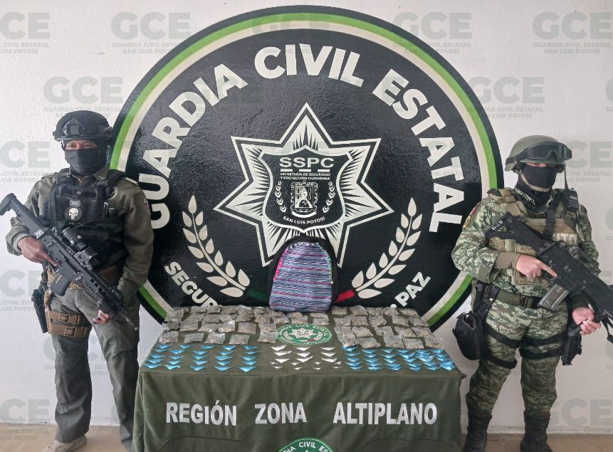 ACCIONES CONTUNDENTES DEL DISPOSITIVO BOMI PERMITE EL ASEGURAMIENTO DE 120 DOSIS DE DROGA