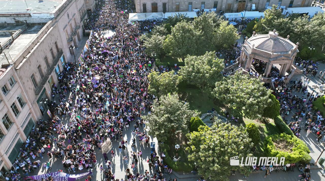 🟣 EL VIERNES 8 DE MARZO, SAN LUIS POTOSÍ SE TIÑE DE VIOLETA EN HONOR AL DÍA INTERNACIONAL DE LA MUJER. 💜
