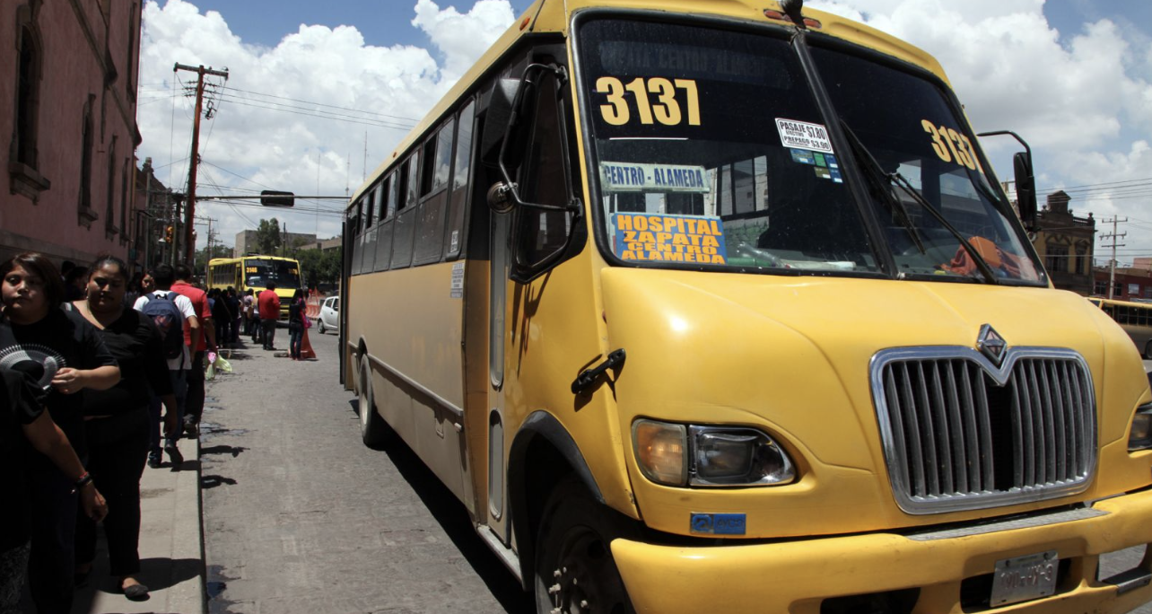 TRANSPORTE PÚBLICO EN SLP DE LOS MÁS INSEGUROS EN EL PAÍS