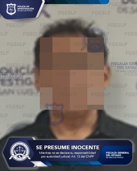 JOSÉ “N” FUE APREHENDIDO POR LA FGESLP EN LA CAPITAL POTOSINA POR PRESUNTA VIOLACIÓN