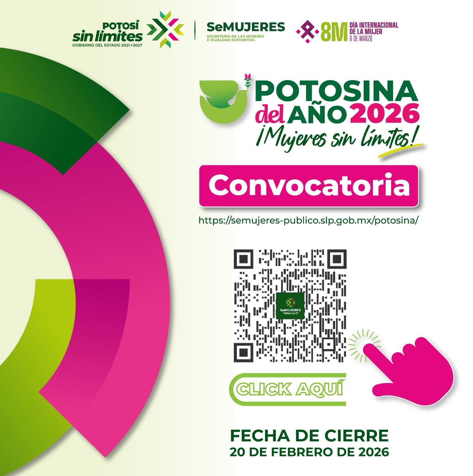 GOBIERNO ESTATAL IMPULSA RECONOCIMIENTO A MUJERES POTOSINAS