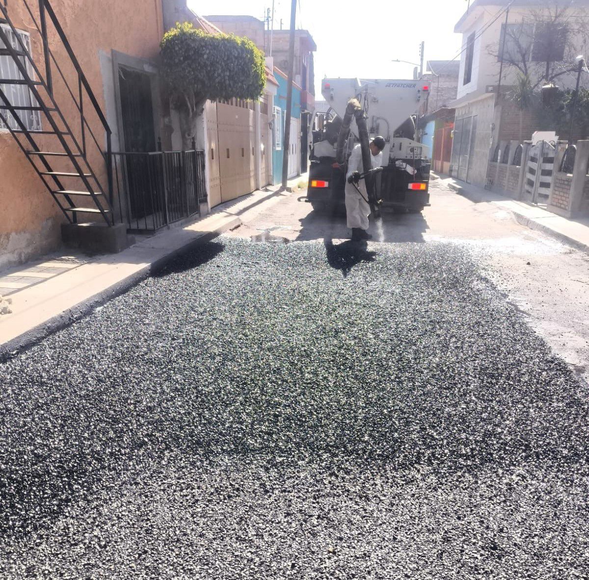 Avanza reparación de baches en La Victoria, Alamitos, Lomas y San Miguelito, con el programa Por Buen Camino