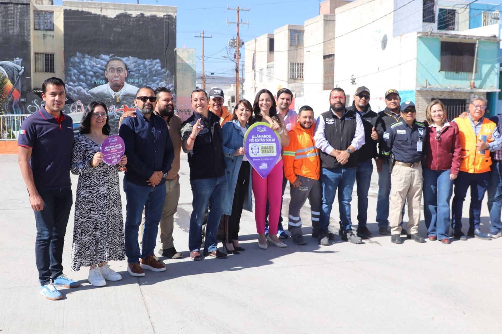 CAPITAL AL 100 MEJORA ESPACIOS PÚBLICOS, ALUMBRADO Y SEGURIDAD A LA COLONIA NUEVO PROGRESO
