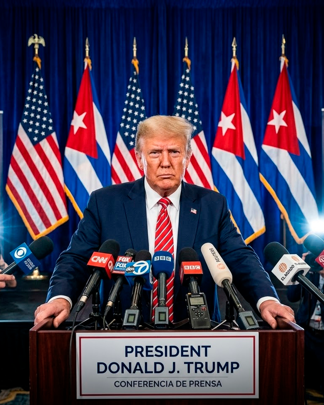 Trump asegura que “tendrá el honor de tomar Cuba”