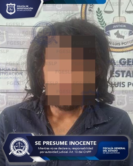 Cumplimenta FGESLP orden de aprehensión por violencia familiar agravada en Aquismón