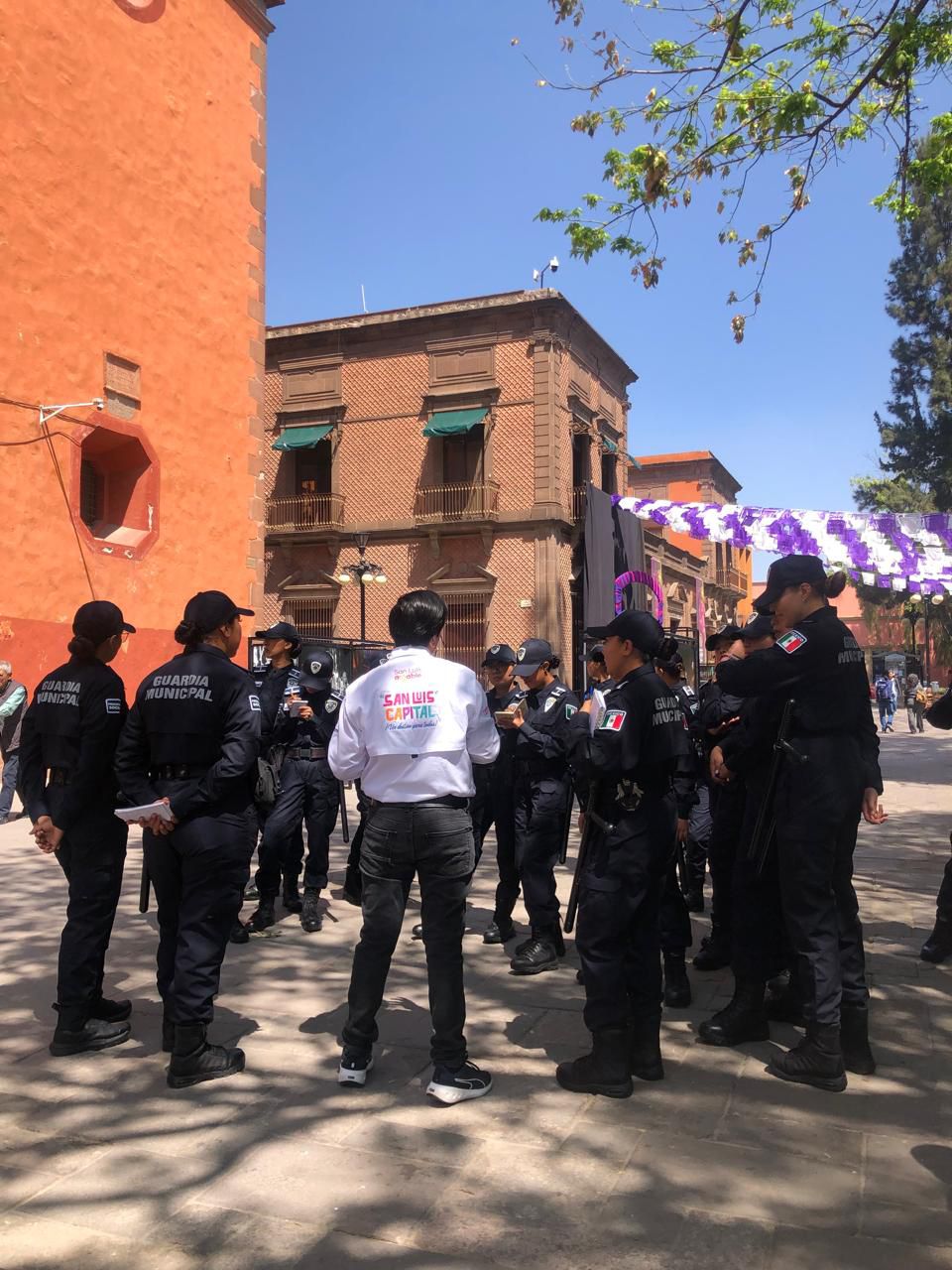 Agrupamiento Centinela de la Policía de la Capital se prepara para recibir a turistas