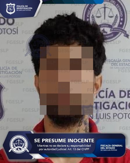 Cumplimenta FGESLP orden de aprehensión por robo agravado contra Brian “N”
