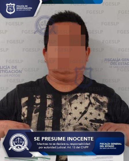 PDI potosina cumplimenta orden de aprehensión por probable violación