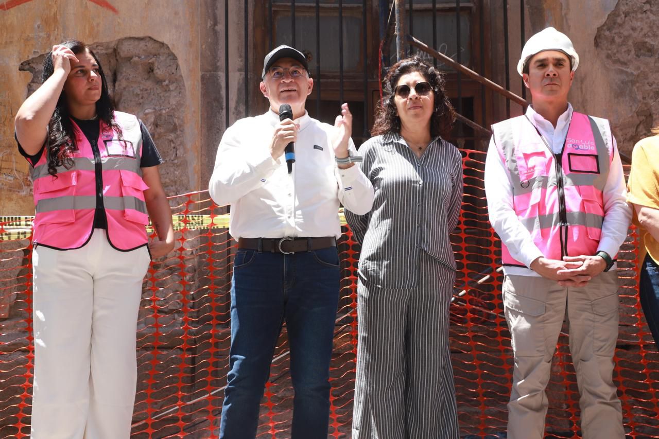 Enrique Galindo arranca intervención preventiva de fincas en el Centro Histórico