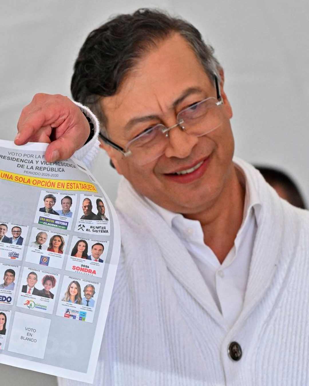 Petro rechaza resultados del preconteo en Colombia