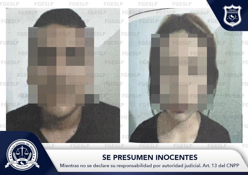 Fiscalía de SLP obtiene vinculación a proceso de dos personas por presunto secuestro agravado