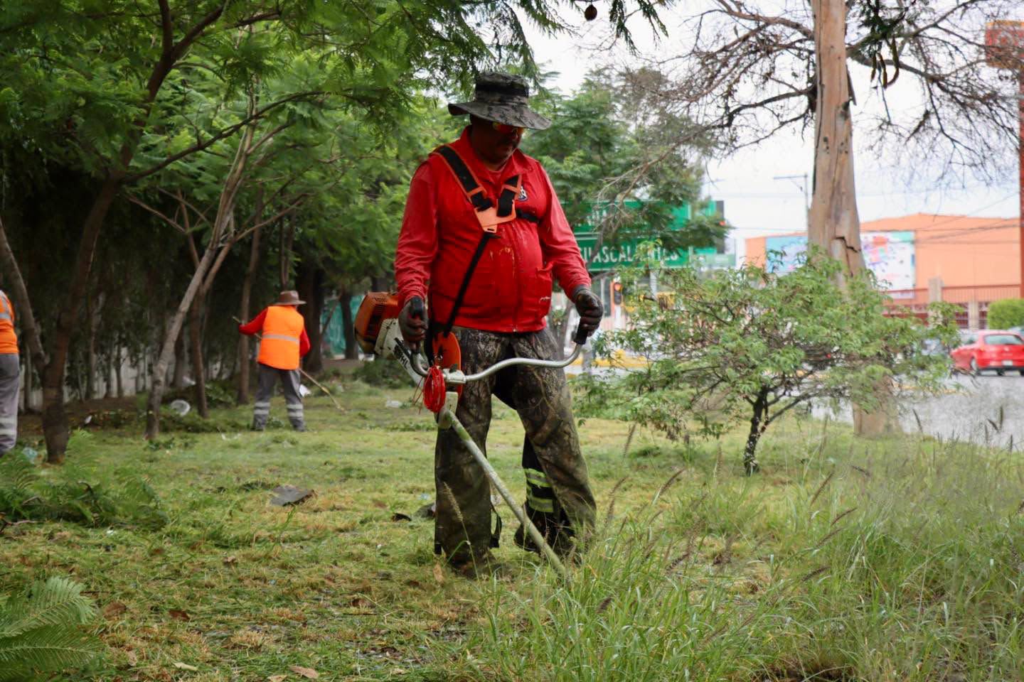 Gobierno de la Capital mantiene en óptimas condiciones la Avenida Salvador Nava