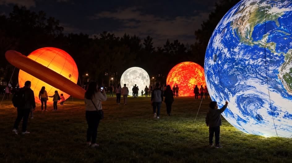 Aterrizará el festival inmersivo Cosmos en el Planetario del Parque Tangamanga I para ofrecer una experiencia temática y alienígena sin precedentes en la capital potosina