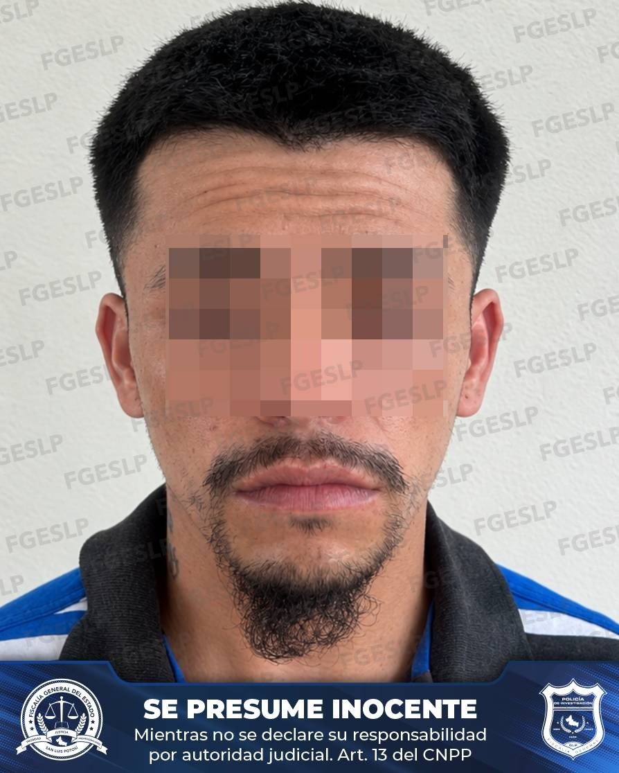 Fiscalía potosina captura a individuo buscado en Zacatecas por violación equiparada