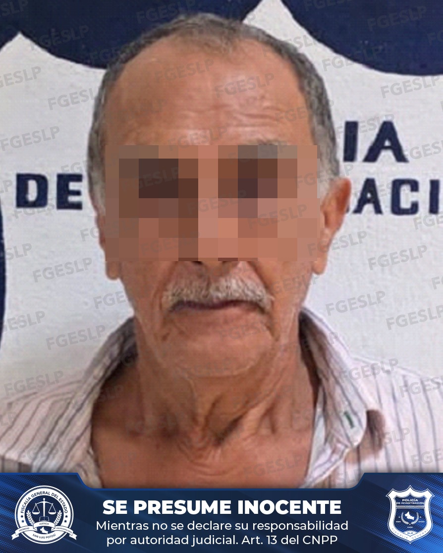 Fiscalía potosina aprehende a hombre por probable homicidio calificado en grado de tentativa