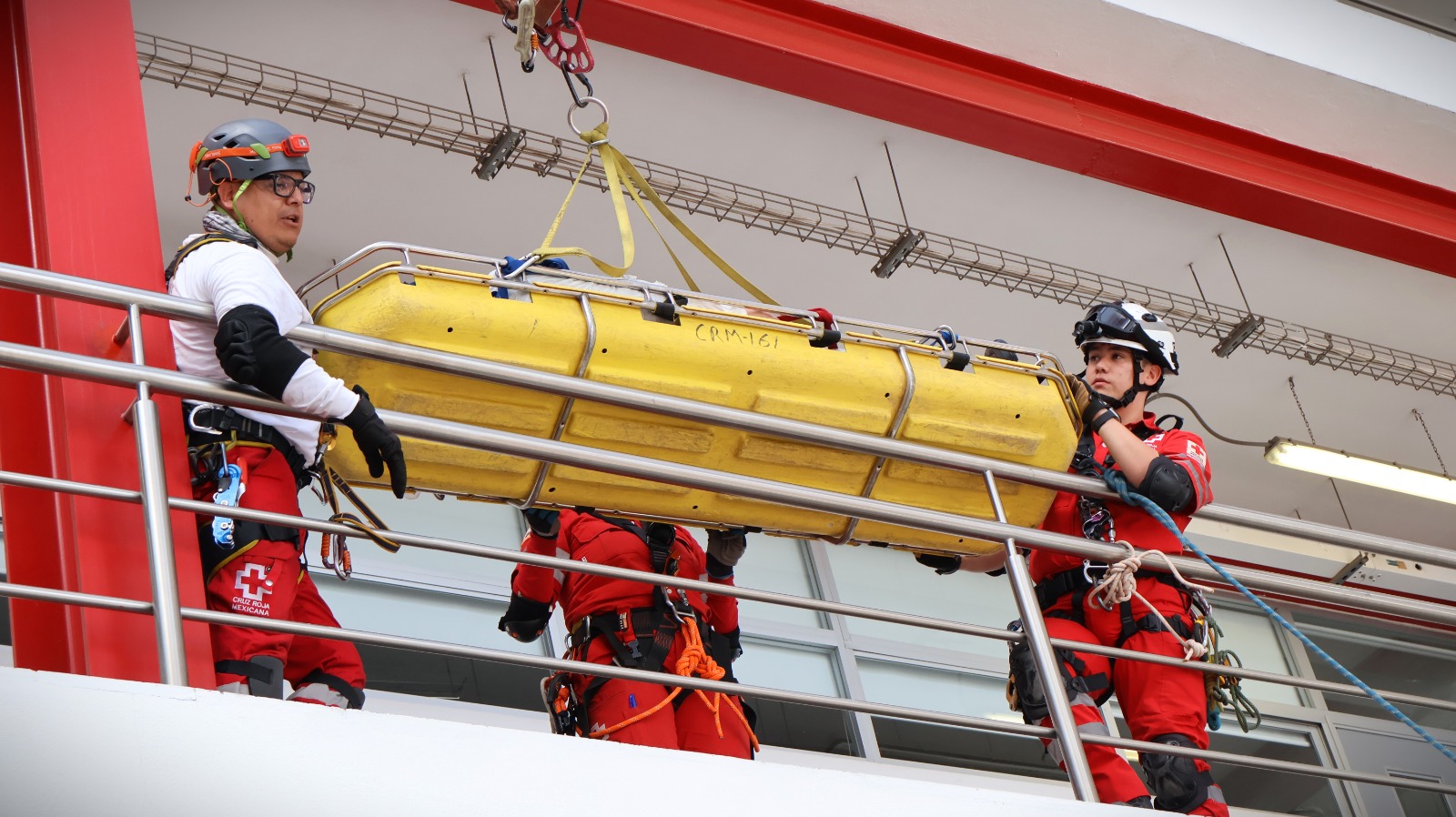 Cruz Roja Mexicana San Luis Potosí fue sede de la Certificación de Técnicos en Rescate Vertical 2026