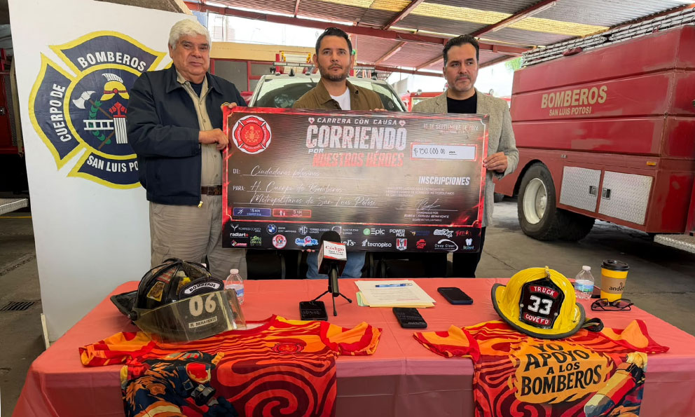 Carrera recauda 150 mil pesos para bomberos