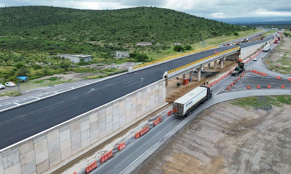 Autopista San Luis Potosí–Matehuala se acerca a su conclusión