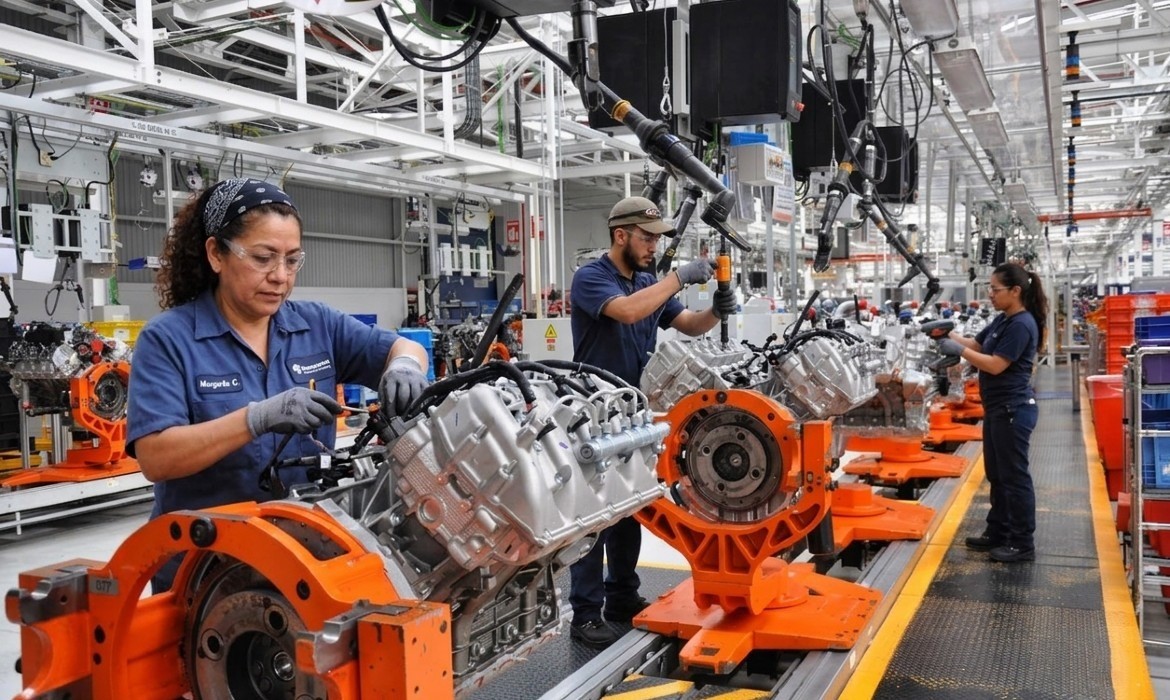 San Luis Potosí fortalece su presencia en la industria manufacturera y el comercio internacional