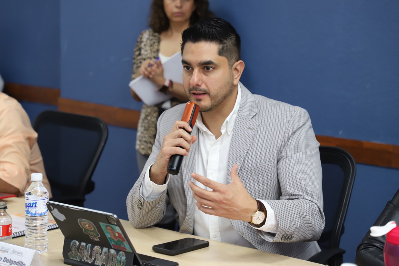 Síndico Víctor Hugo salgado y regidores del PRI respaldan propuesta de cero incremento en tarifa de agua para 2027