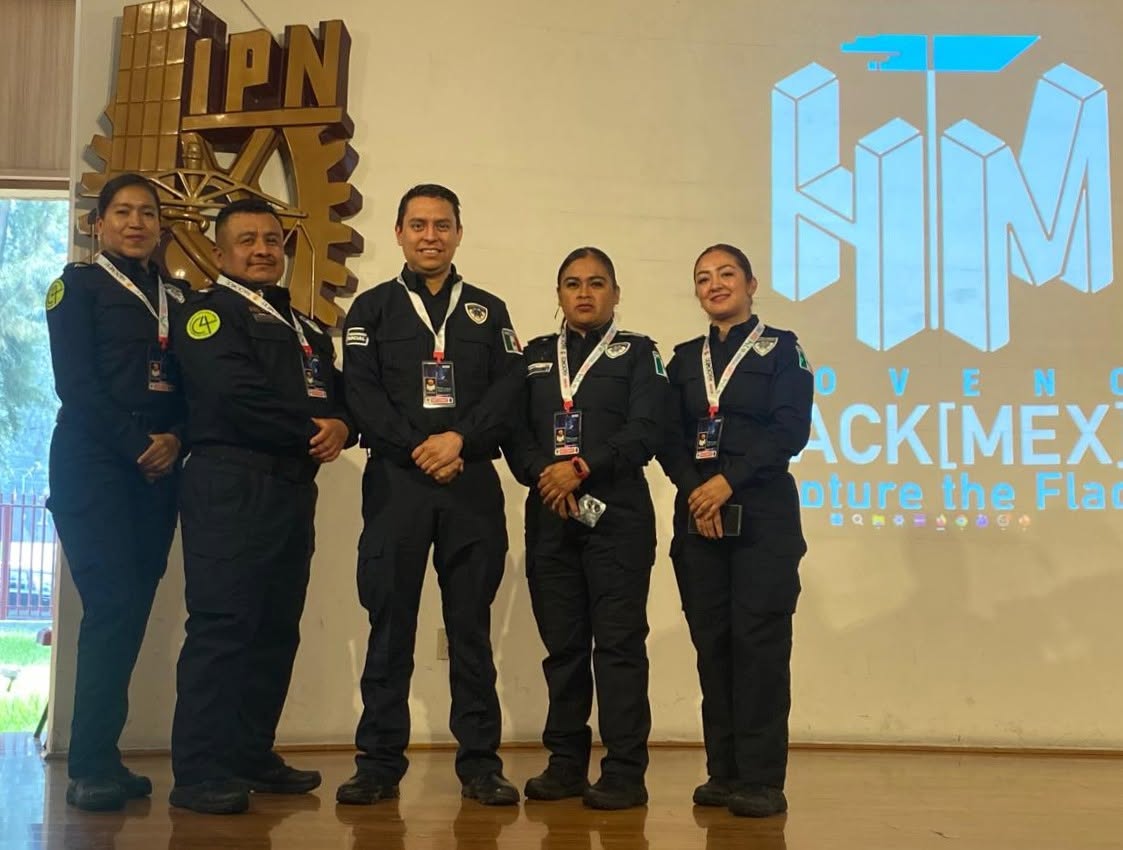 Policía Cibernética de la Capital obtiene 2do. lugar nacional en HACKMEX 2026