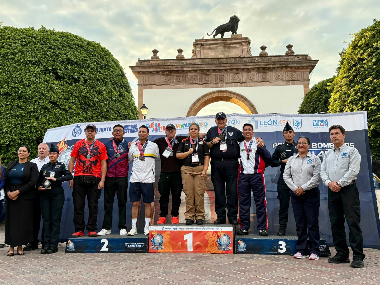 Policía de la Capital potosina conquista 22 medallas en los Juegos Latinoamericanos de Policías y Bomberos 2026