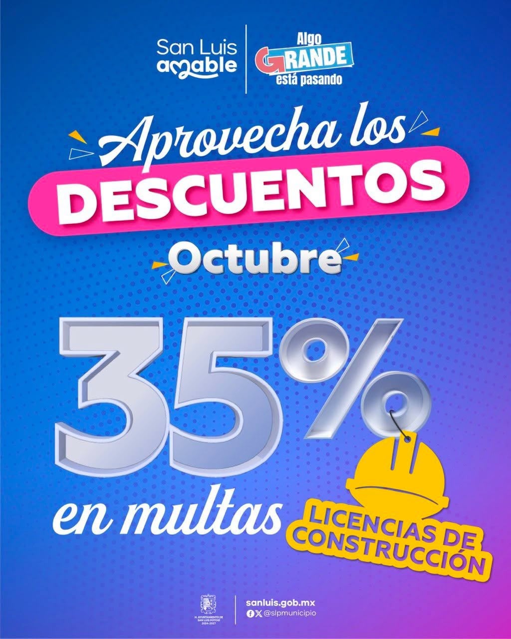 Gobierno de la Capital ofrece 35% de descuento en multas de licencias de construcción durante octubre