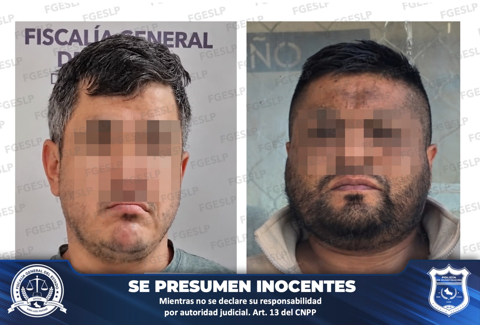 Fiscalía llevará ante juez a dos señalados de robo con violencia
