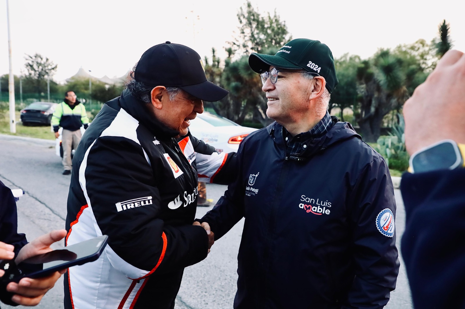 Alcalde Enrique Galindo da banderazo de salida a la Carrera Panamericana 2026