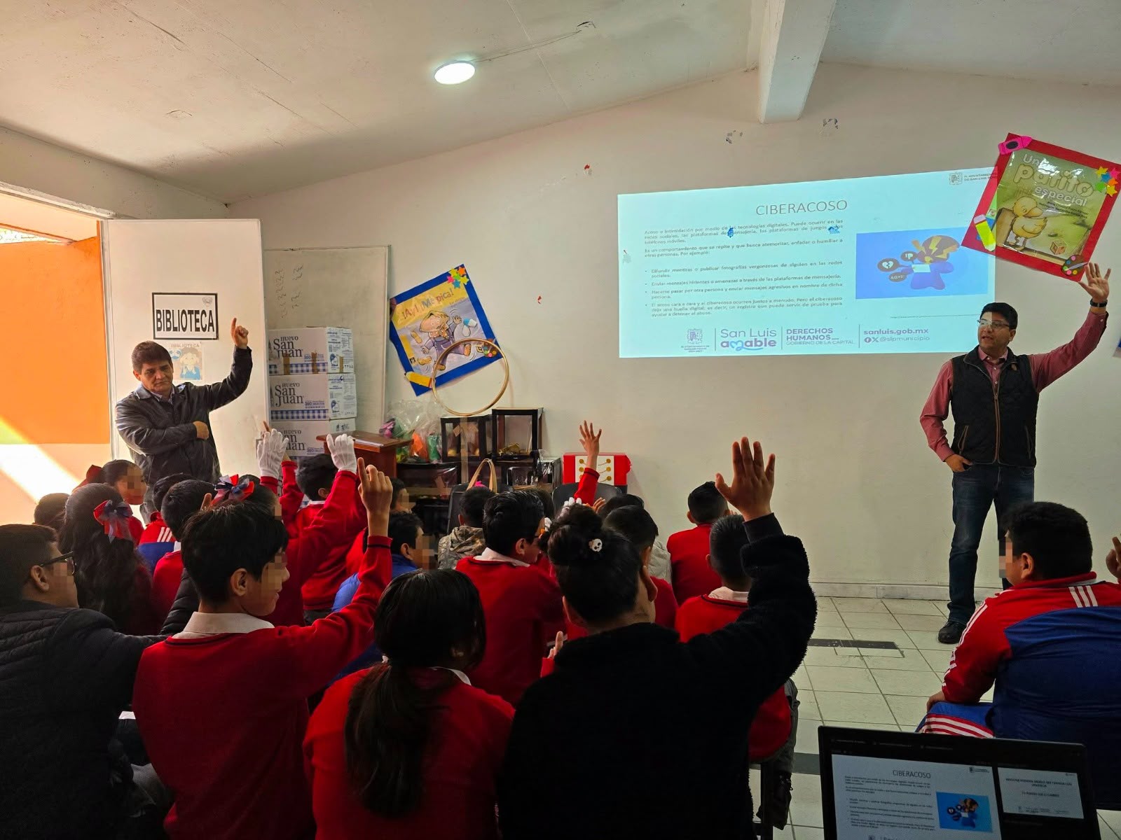 Gobierno de la Capital fortalece la prevención del acoso escolar en escuelas potosinas