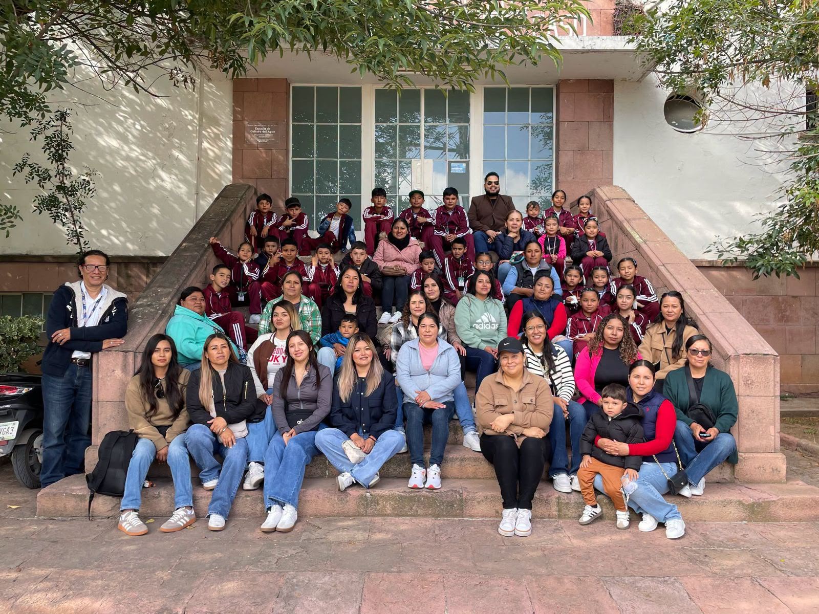 Niñas y niños de la comunidad La Mantequilla conocen el Museo del Agua de Interapas