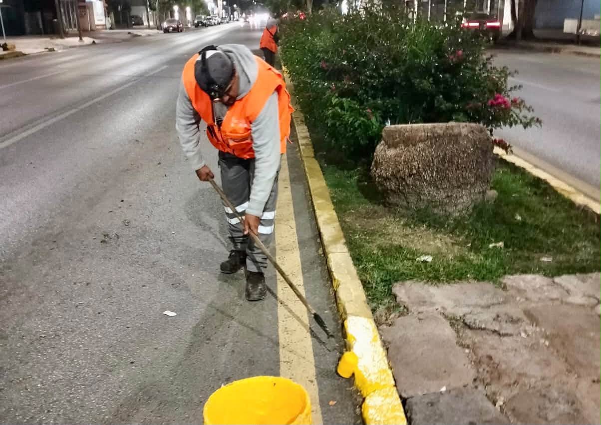 Gobierno de la Capital refuerza seguridad vial en avenida Carranza