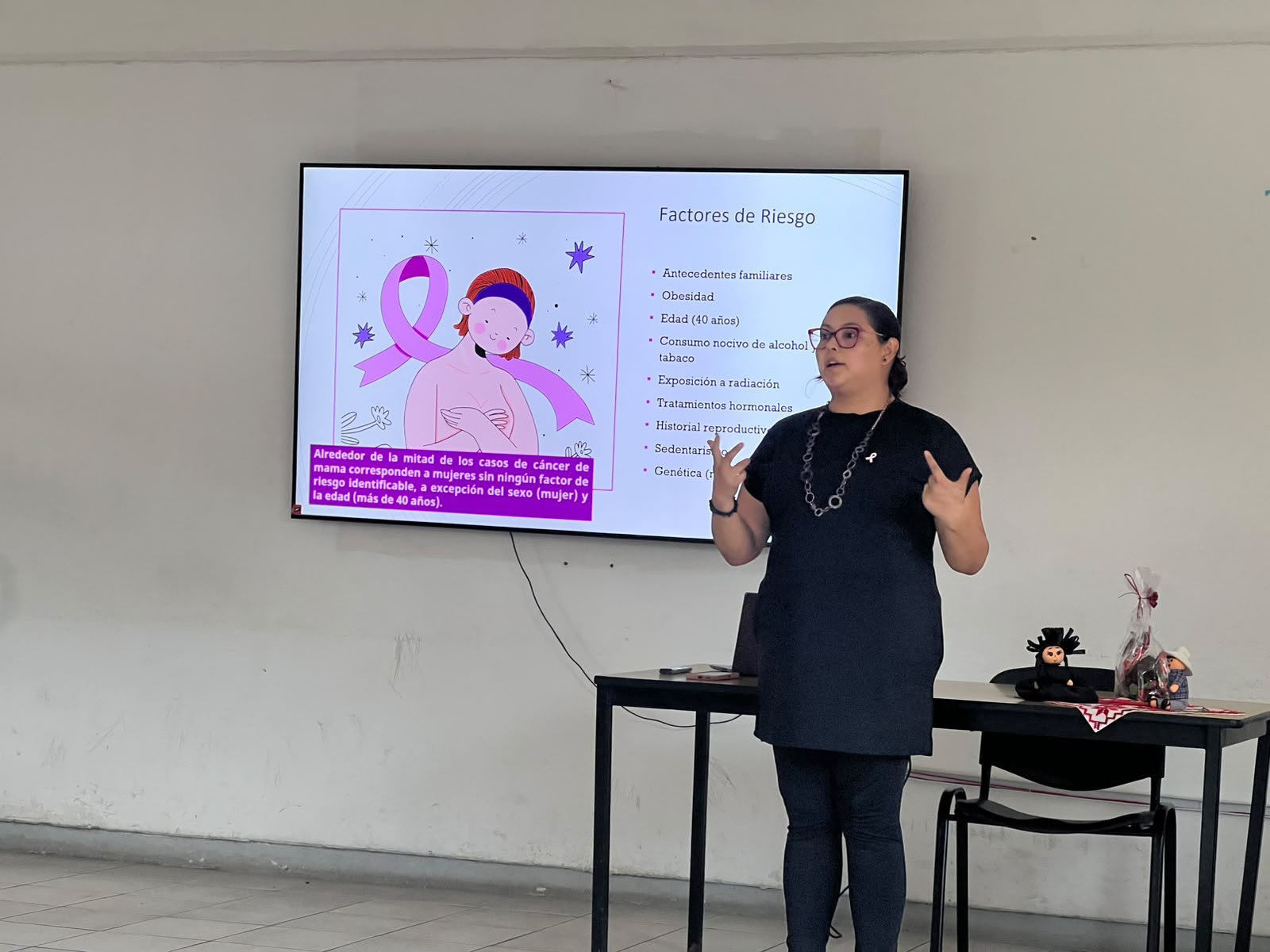 Fortalece Instancia de las Mujeres la prevención del cáncer de mama con actividades en distintos sectores de San Luis Capital